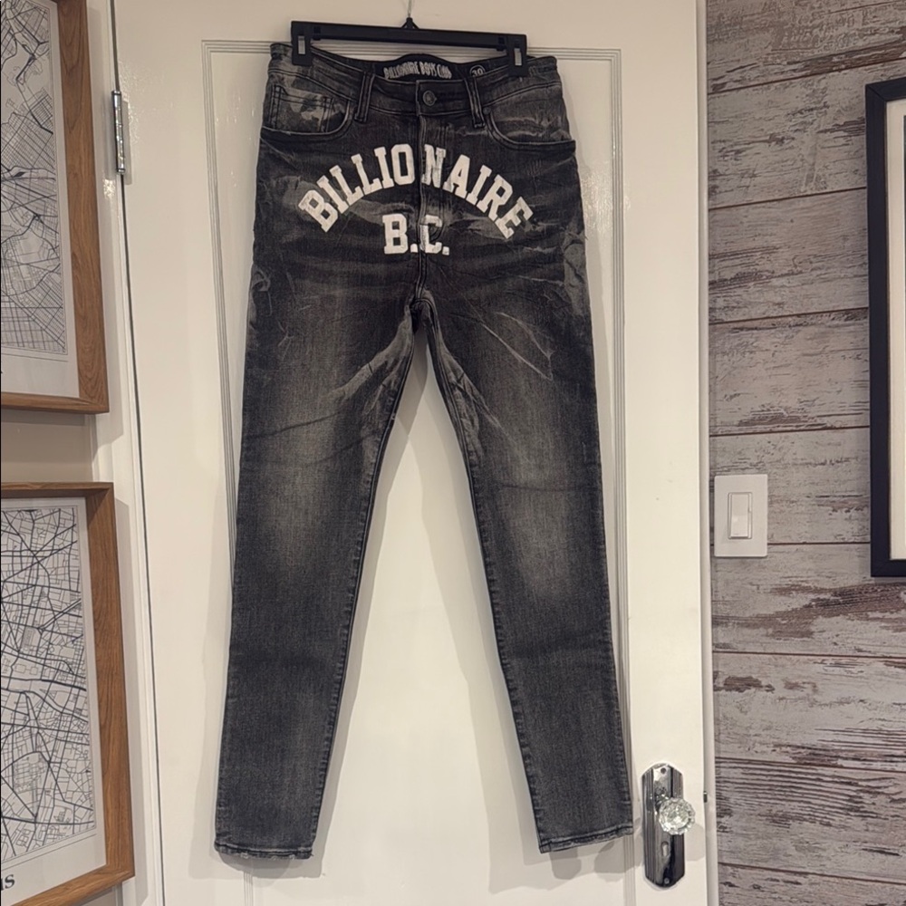 Mens Black Jeans